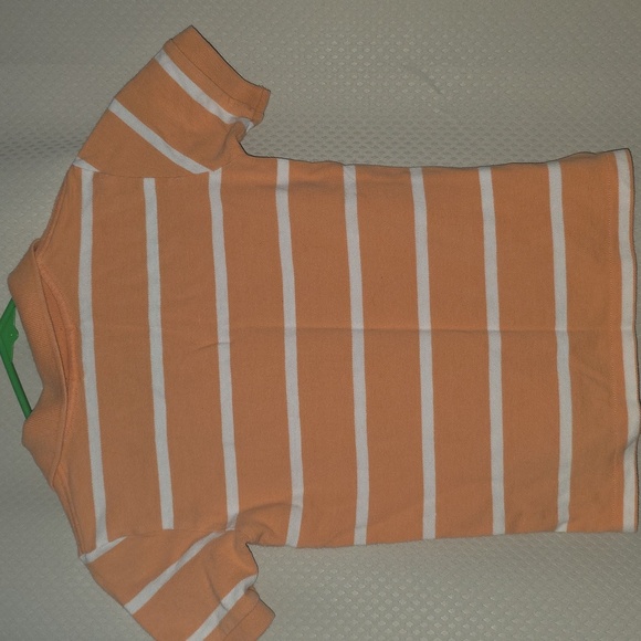 Polo by Ralph Lauren Kids Orange Striped Shirt - Picture 4 of 4